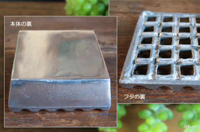 インテリア雑貨■バリ島　アイアン製アッシュトレイ（灰皿）